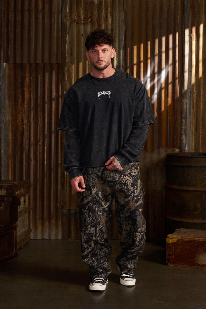 2059 - Carpenter Tree Camo Jeans
