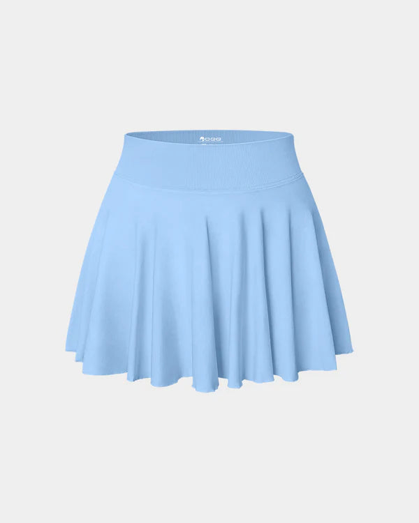 OQ100 - Casual A-line Skirt with Pockets