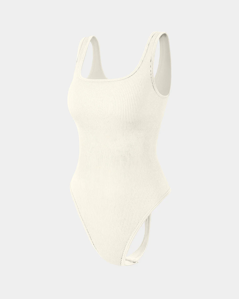 OQ300 - Sleeveless Square Neck Thongs Bodysuits