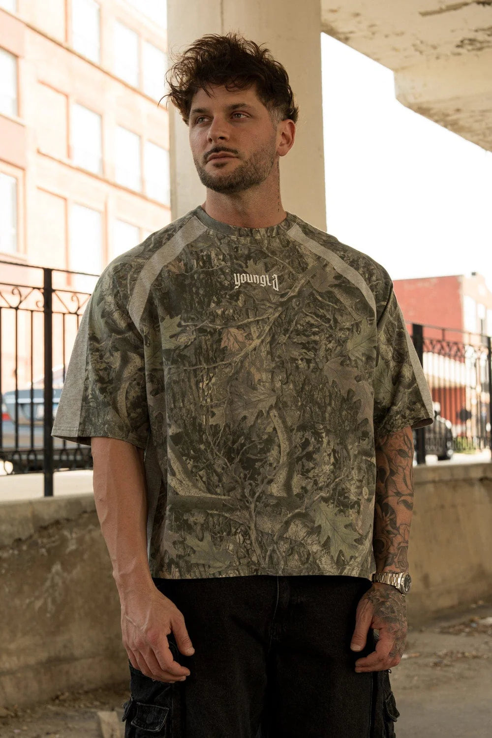 4104 - Tactical Raglan Tee