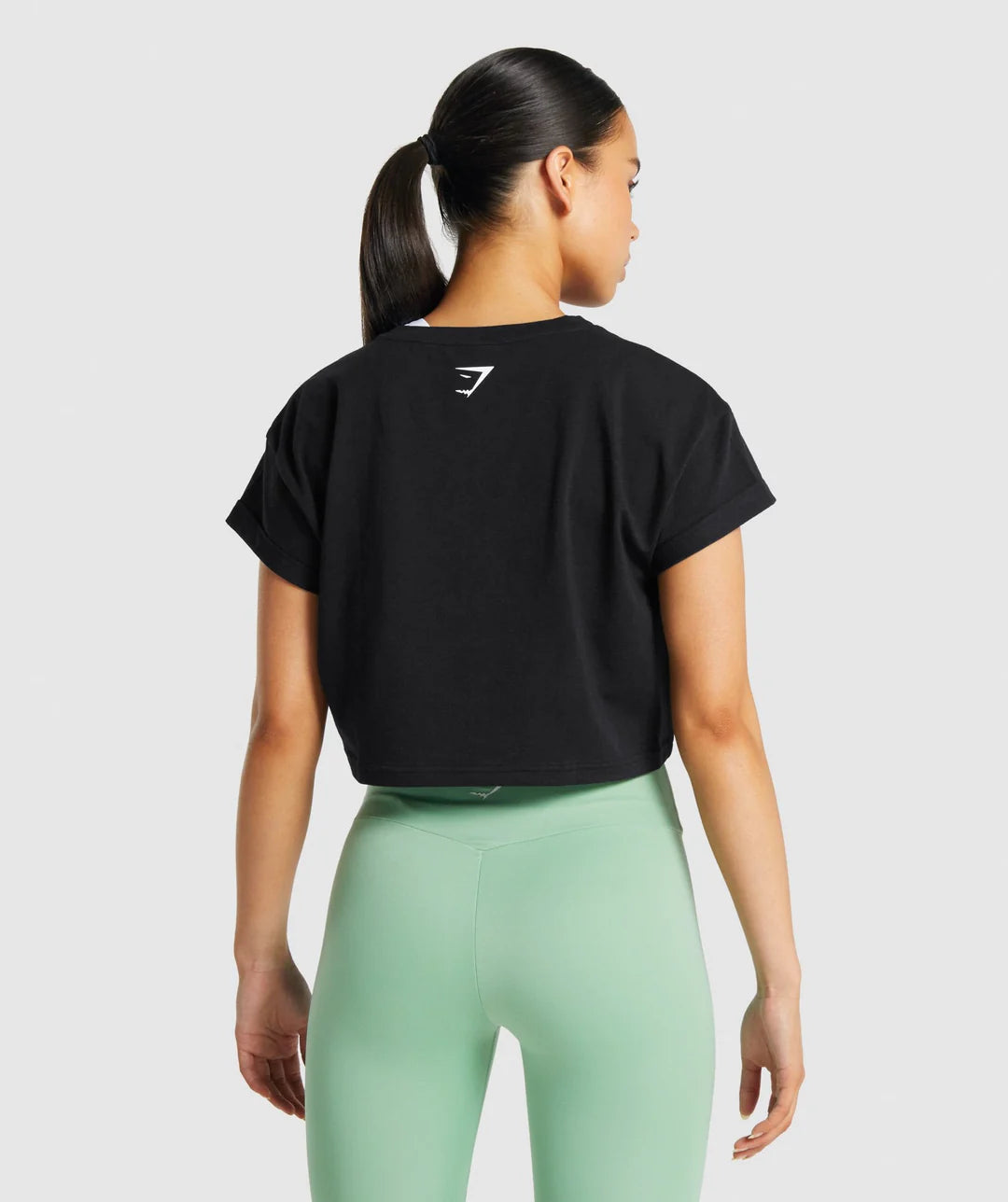 B1A6W - Fraction Crop Top