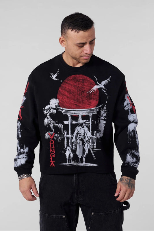 8022 - Samurai Shadow Crewneck