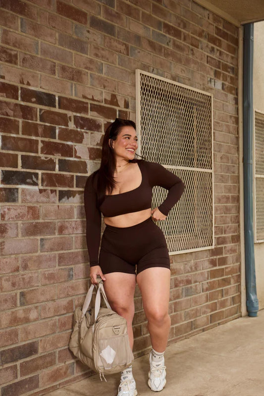 W336 - Curve Long Sleeve sports Bra