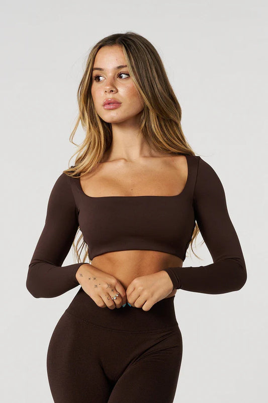 W336 - Curve Long Sleeve sports Bra