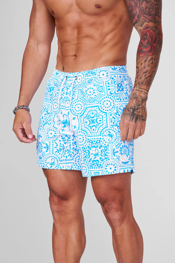 1003 - Mosaic Swim Shorts