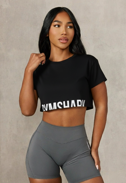 B1A6W - Fraction Crop Top