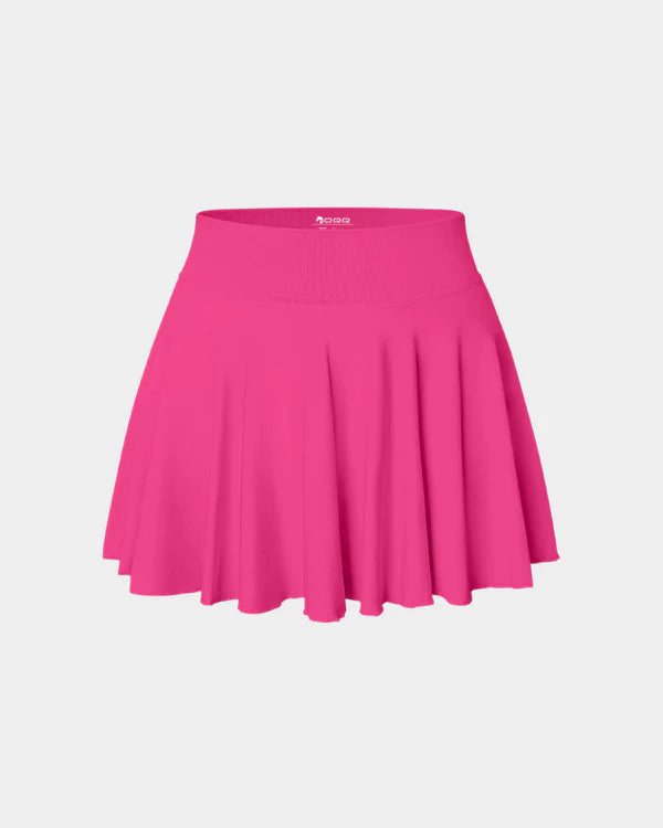 OQ100 - Casual A-line Skirt with Pockets