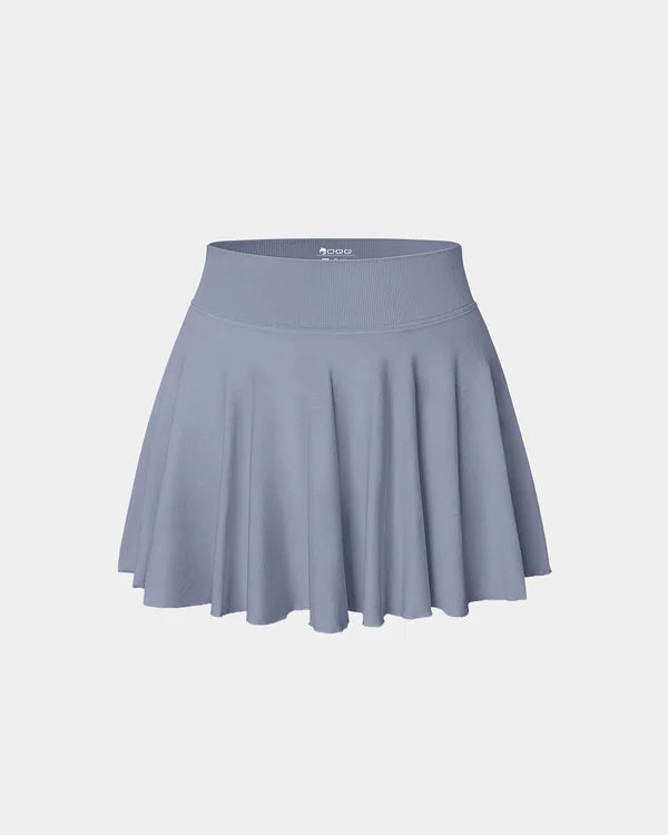 OQ100 - Casual A-line Skirt with Pockets