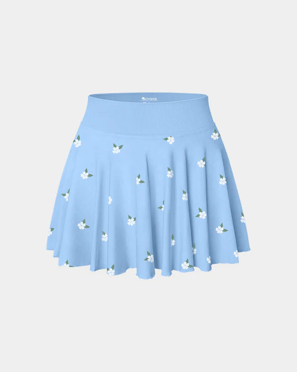 OQ100 - Casual A-line Skirt with Pockets
