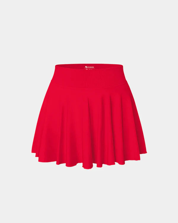 OQ100 - Casual A-line Skirt with Pockets