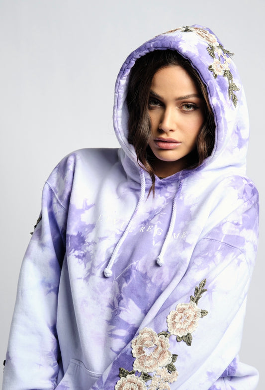 100328-432 - WHITE ROSE HOODIE