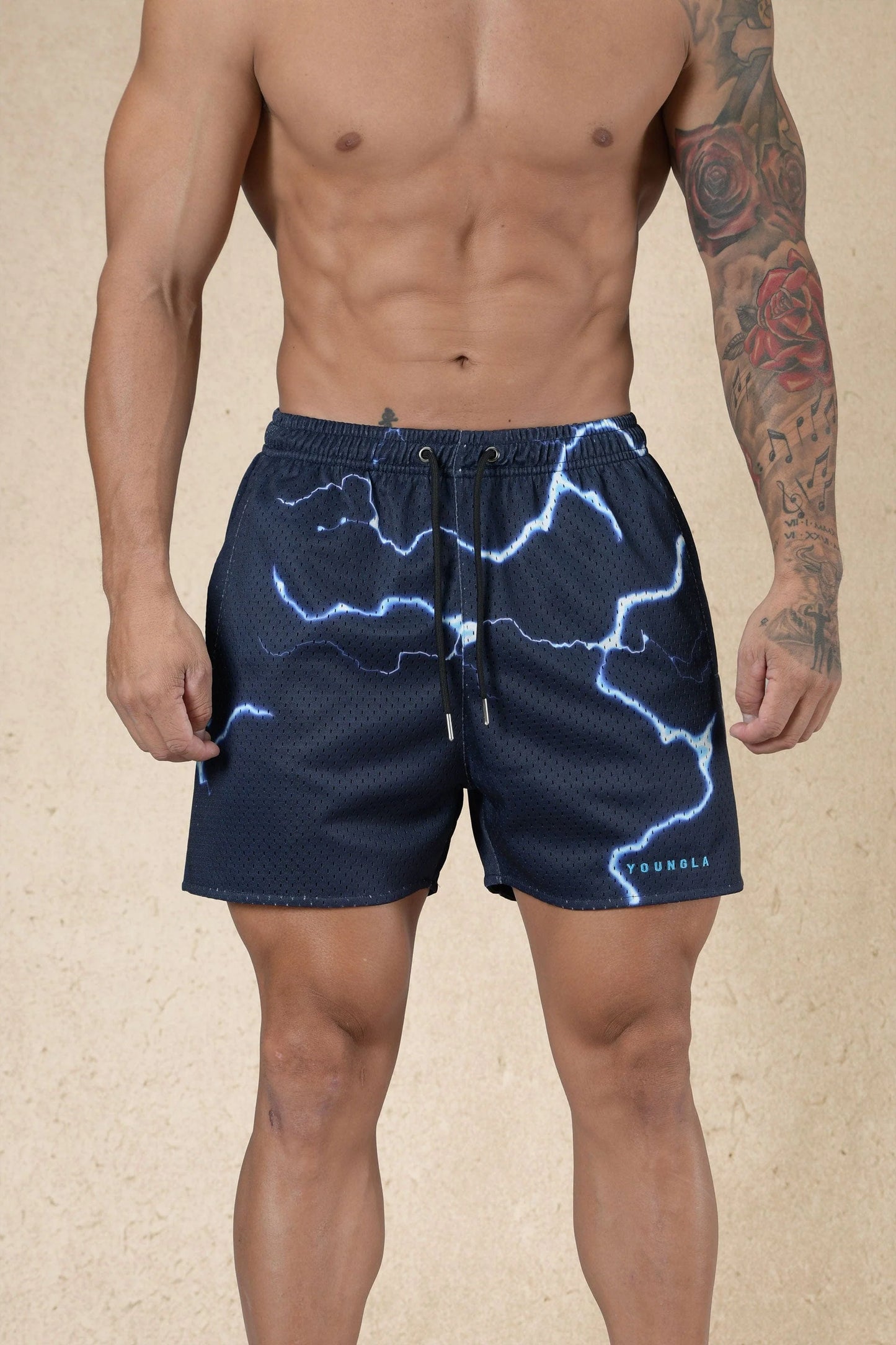 135 - House Party Shorts Midnight Lightning