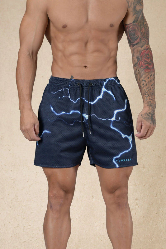135 - House Party Shorts Midnight Lightning