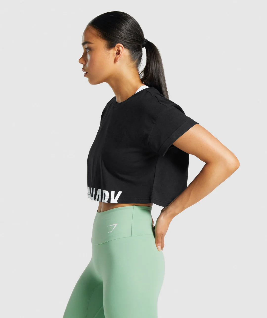 B1A6W - Fraction Crop Top