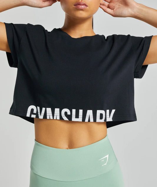 B1A6W - Fraction Crop Top