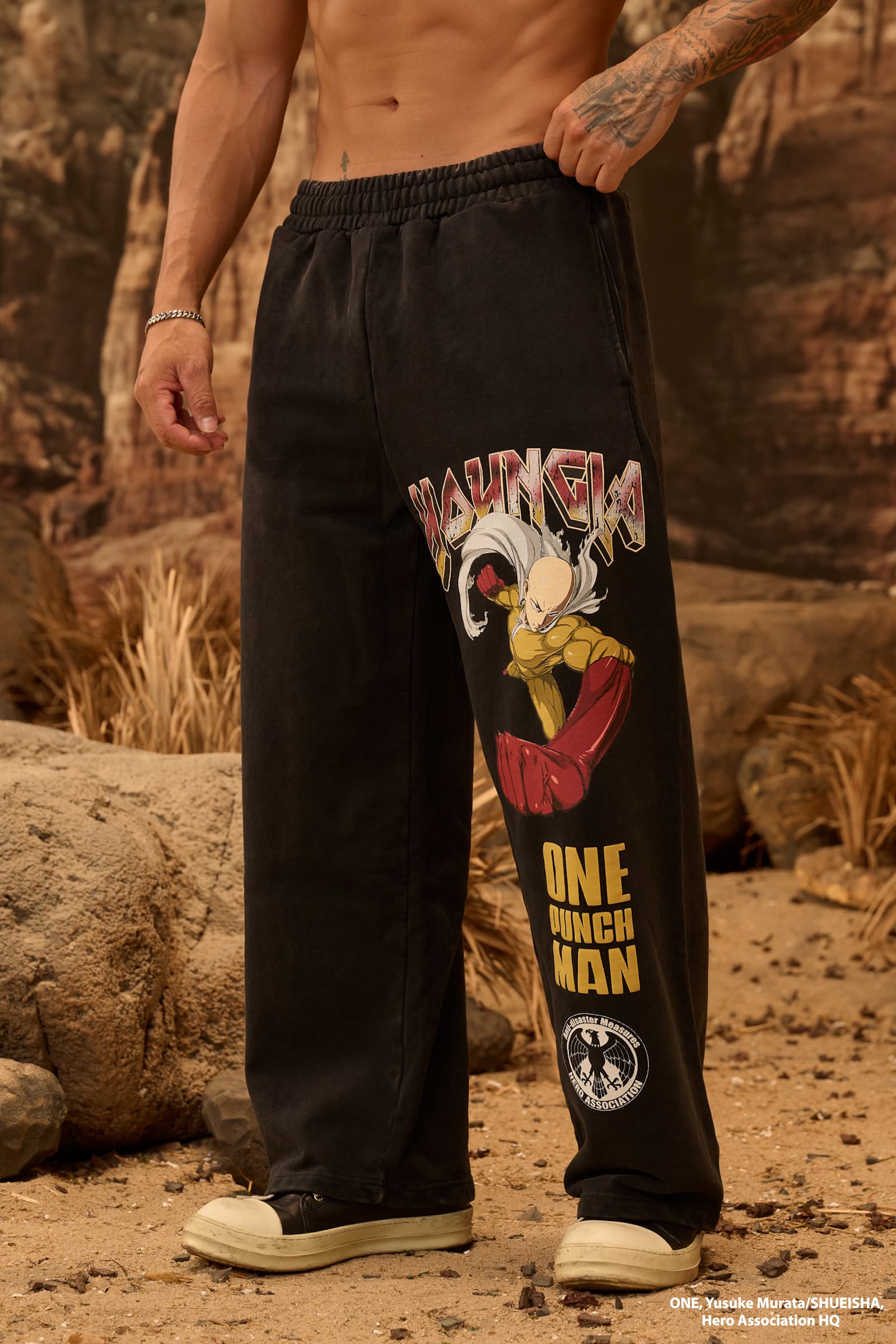 One Punch Man Sweats - social