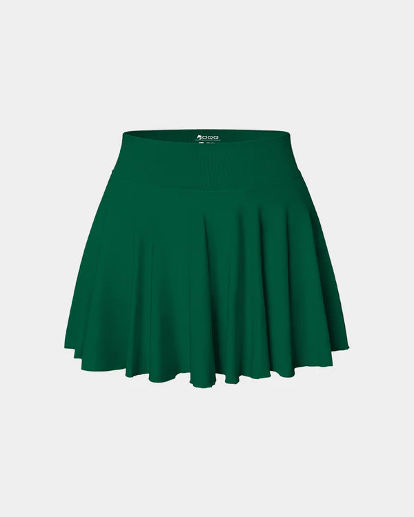 OQ100 - Casual A-line Skirt with Pockets