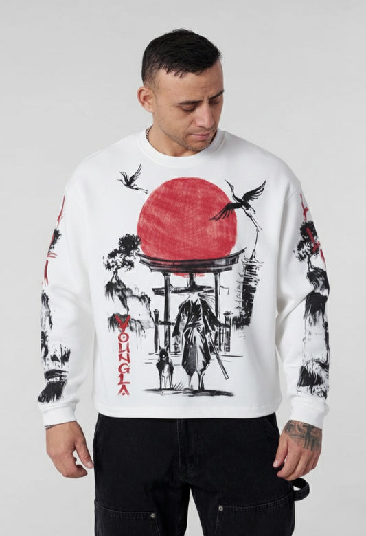 8022 - Samurai Shadow Crewneck