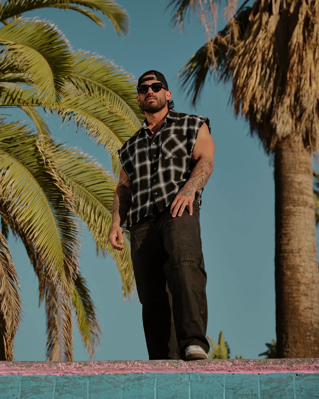 3025 - Cut-Off Flannels Black