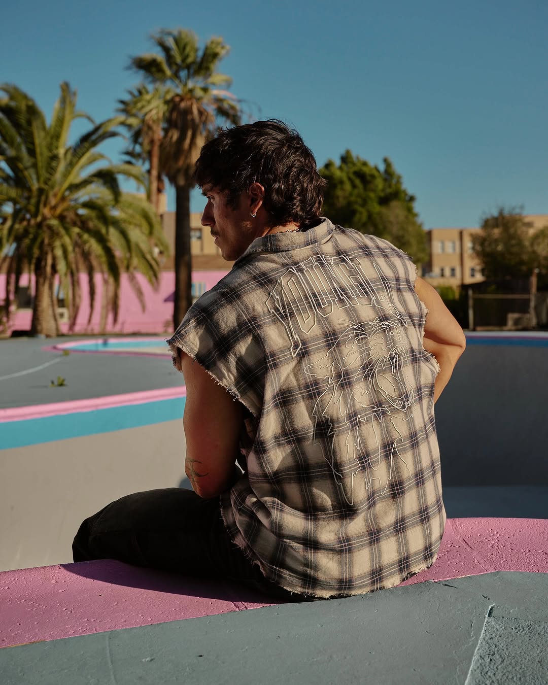 3025 - Cut-Off Flannels Black