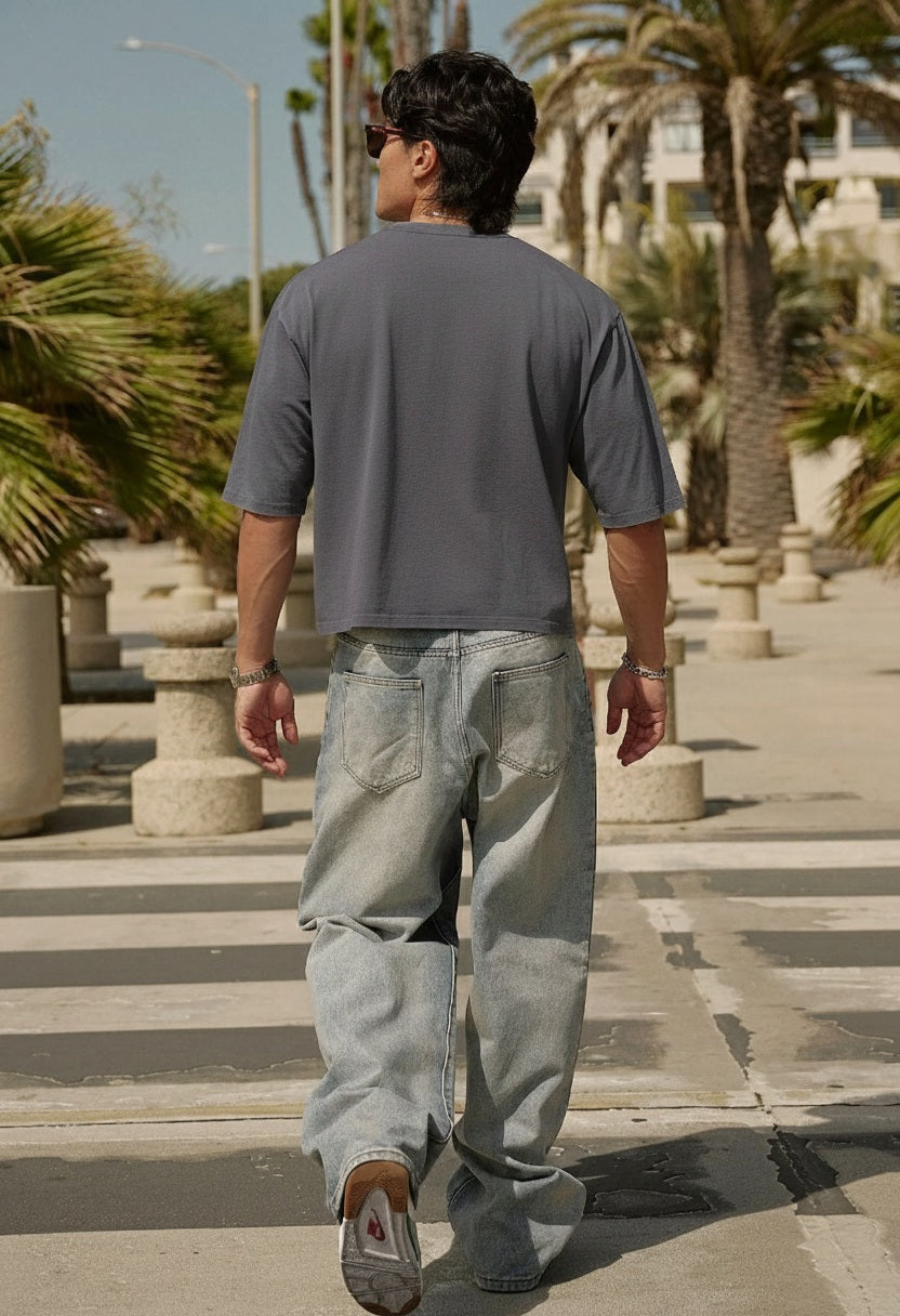 4048 - Simple Crop Tees