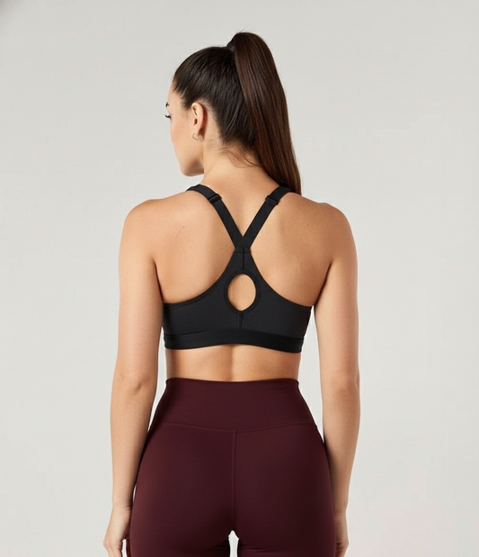 B1A6G - Zip Up Sports Bra
