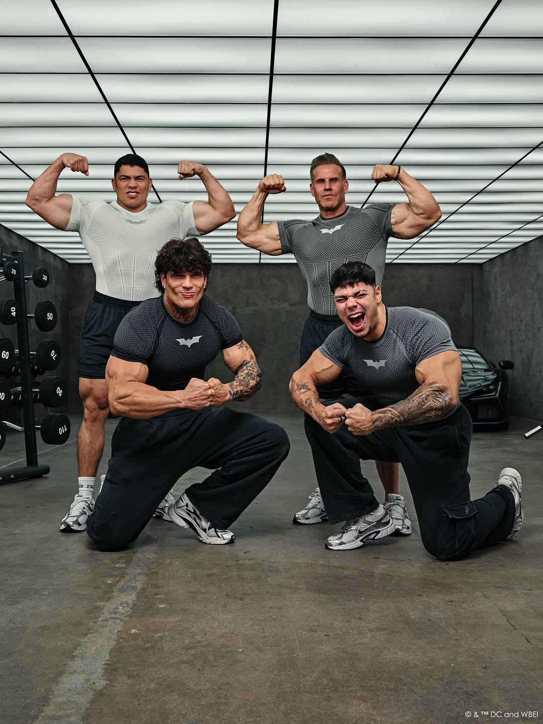 4259 - Batman Compression Tees