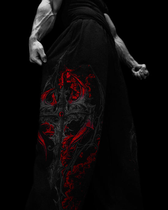 BD202 - Executioner Banana Shape Uncuffed Sweatpants