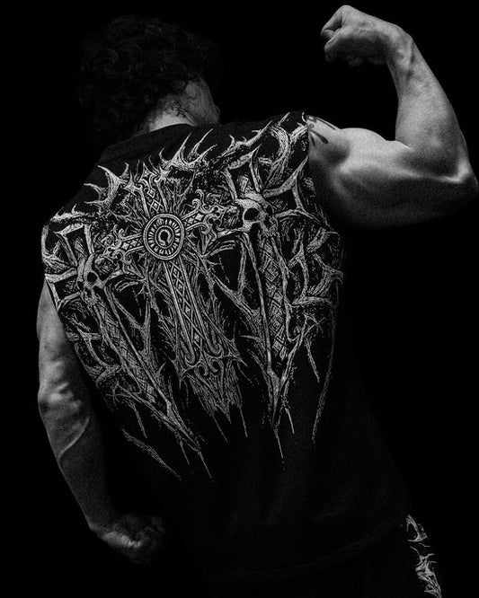 BD102 - Heavens Gate Cut Off Tee