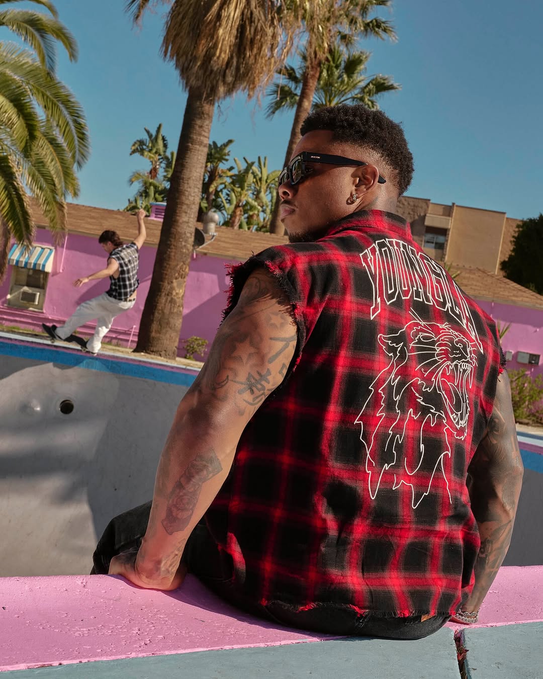 3025 - Cut-Off Flannels Black