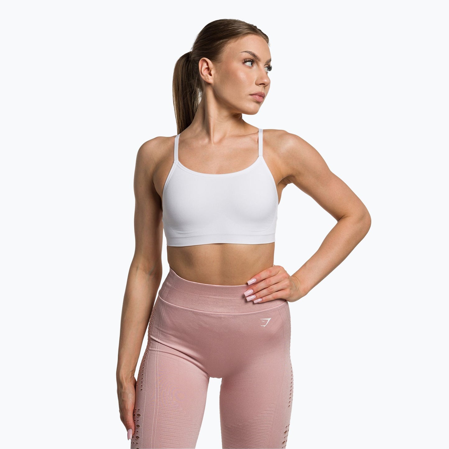 GLUW4532 - Seamless Bralette High Neck fitness bra