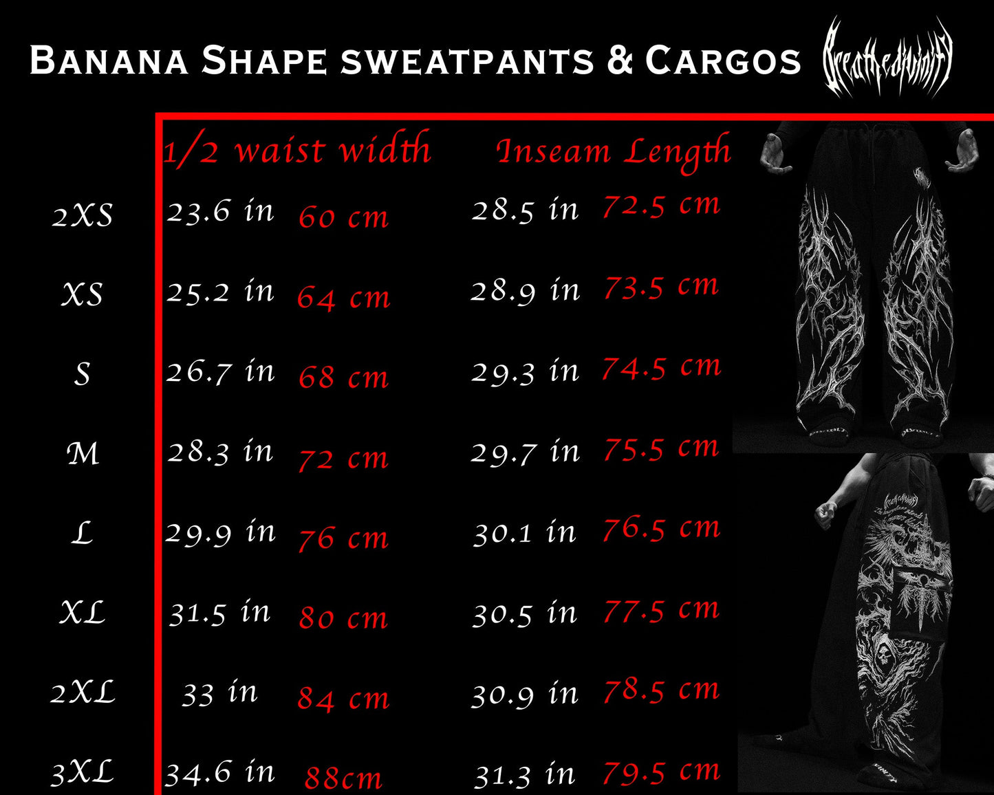 BD201 - Elixir Uncuffed Banana Sweatpants